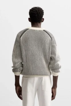 Discount JERSEY ESTRUCTURA COLOR BLOCK Hombre Jerséis / Chaquetas