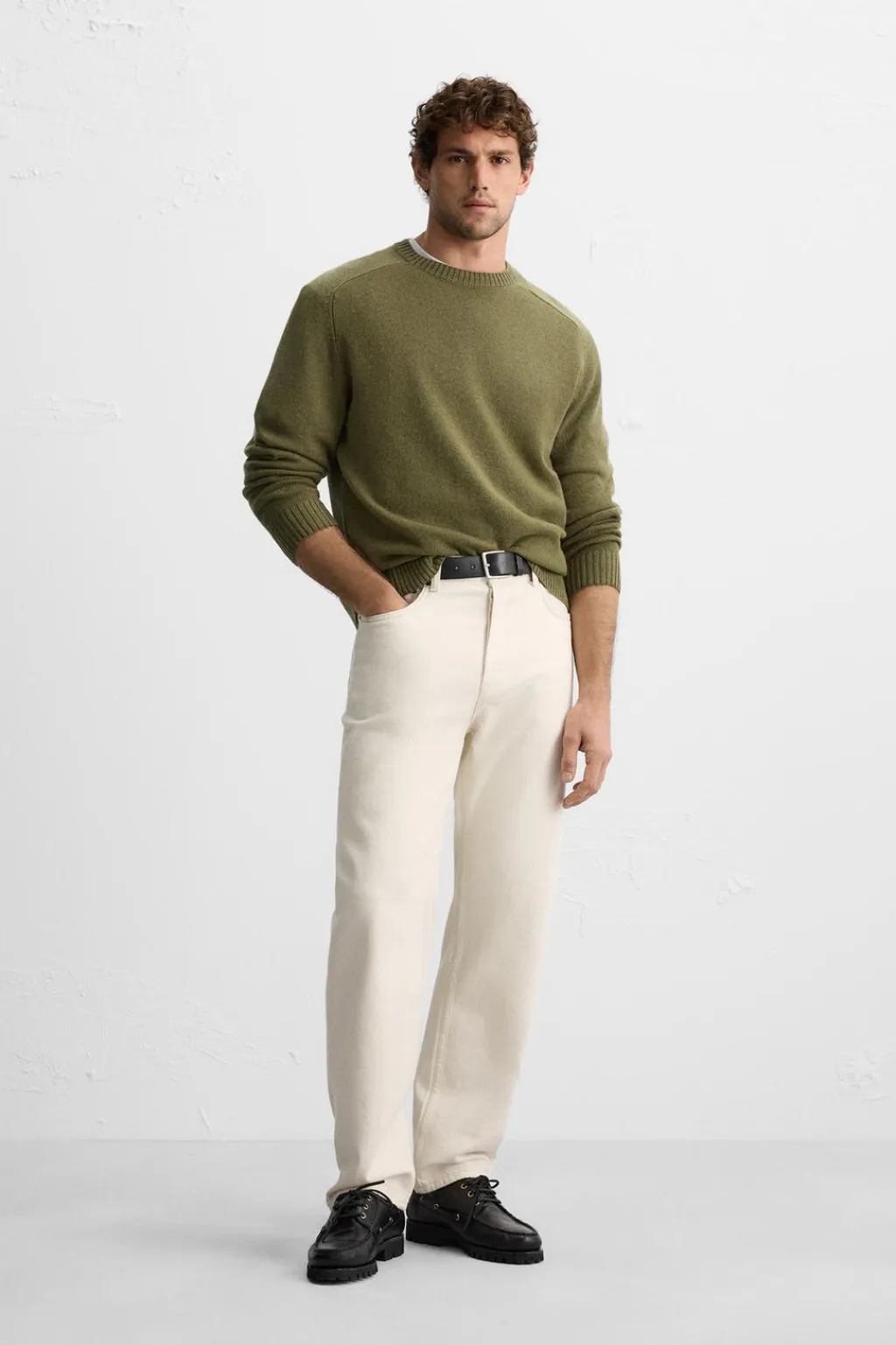 Hot JERSEY ESTRUCTURA CON LANA Hombre Jerséis / Chaquetas