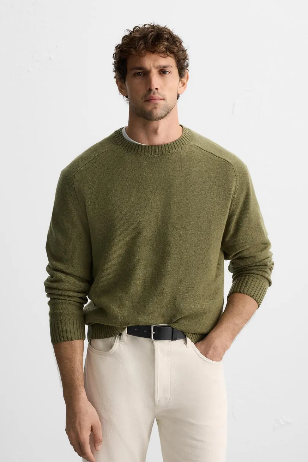 Hot JERSEY ESTRUCTURA CON LANA Hombre Jerséis / Chaquetas