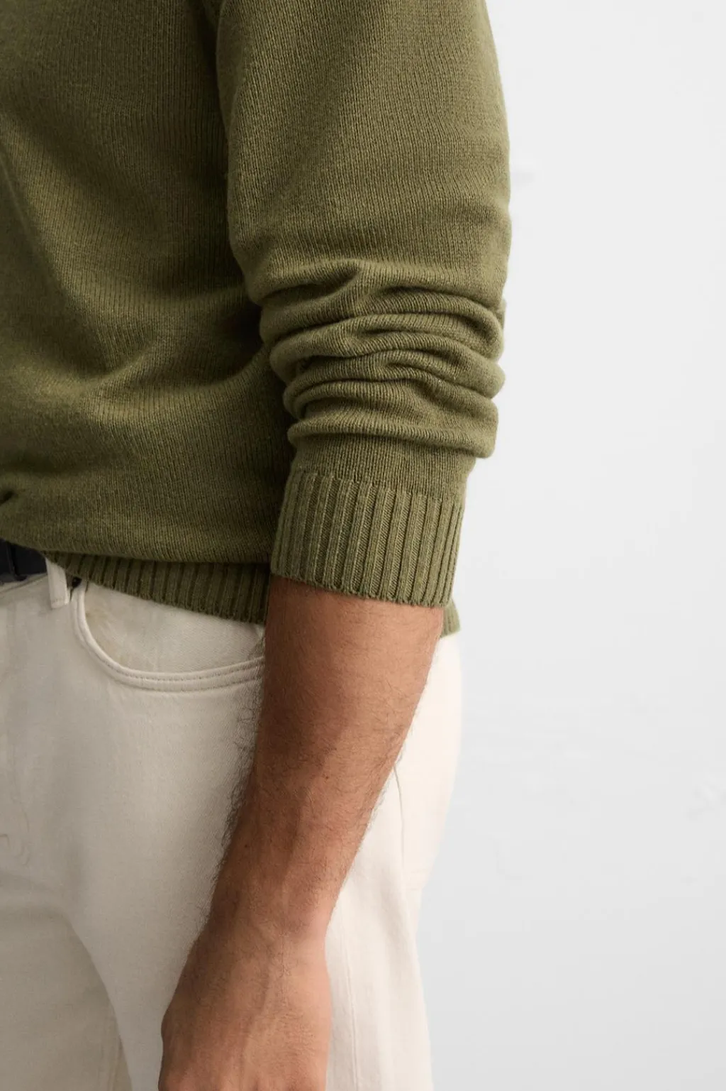 Hot JERSEY ESTRUCTURA CON LANA Hombre Jerséis / Chaquetas