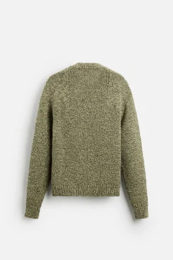 Sale JERSEY ESTRUCTURA CUELLO PICO Hombre Jerséis / Chaquetas