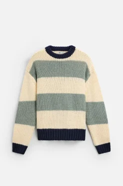 Discount JERSEY ESTRUCTURA RAYAS Hombre Jerséis / Chaquetas