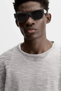 Fashion JERSEY ESTRUCTURA SEMITRANSPARENTE Hombre Jerséis / Chaquetas