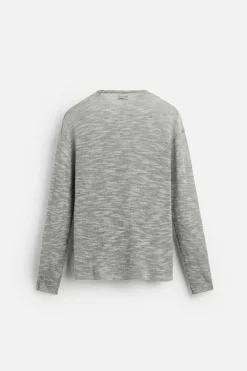 Fashion JERSEY ESTRUCTURA SEMITRANSPARENTE Hombre Jerséis / Chaquetas