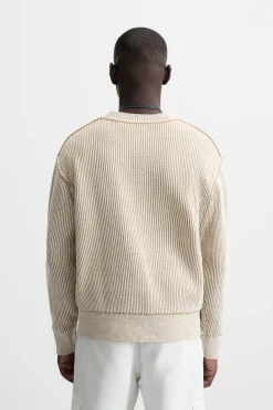 Discount JERSEY ESTRUCTURA TEXTURA Hombre Jerséis / Chaquetas