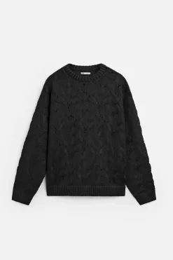 Fashion JERSEY ESTRUCTURA TRENZAS Hombre Jerséis / Chaquetas