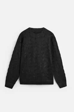 Fashion JERSEY ESTRUCTURA TRENZAS Hombre Jerséis / Chaquetas