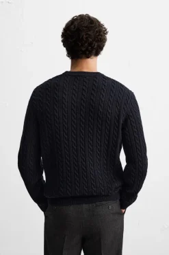 Clearance JERSEY ESTRUCTURA TRENZAS Hombre Jerséis / Chaquetas