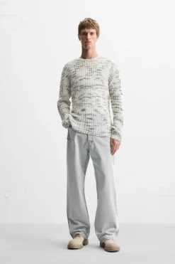 Hot JERSEY JACQUARD IRREGULAR Hombre Jerséis / Chaquetas