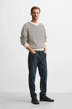 Hot JERSEY JACQUARD RAYAS Hombre Jerséis / Chaquetas