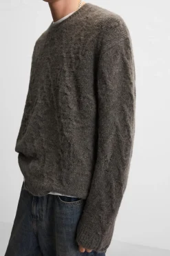 Hot JERSEY JACQUARD ROTOS Hombre Jerséis / Chaquetas