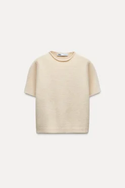 Sale JERSEY MANGA CORTA PUNTO SOFT Mujer Cárdigan / Jerséis|Punto