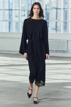 Hot JERSEY OVERSIZE CINTURÓN CON LANA Mujer Cárdigan / Jerséis|Punto