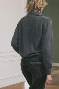 Hot JERSEY POLO CASHMERE Mujer Cárdigan / Jerséis|Punto