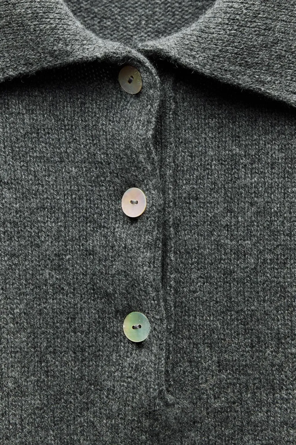 Hot JERSEY POLO CASHMERE Mujer Cárdigan / Jerséis|Punto