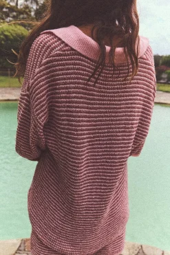 New JERSEY POLO PUNTO Mujer Cárdigan / Jerséis|Punto