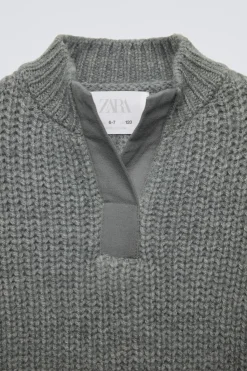 Niños ZARA 6 - 14 Años·Punto|6 - 14 Años·Total Look<JERSEY PUNTO