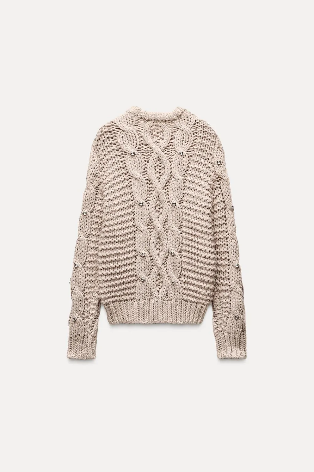 Fashion JERSEY PUNTO ABALORIOS JOYA Mujer Cárdigan / Jerséis|Punto