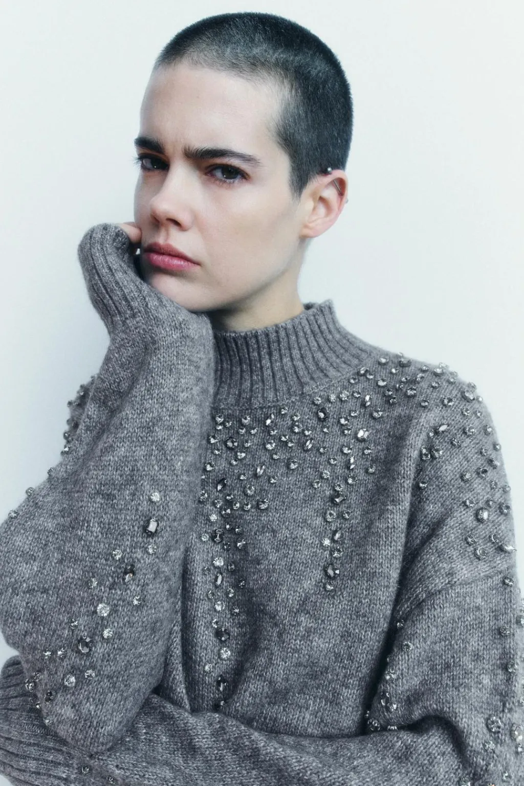 Discount JERSEY PUNTO ABALORIOS JOYA Mujer Cárdigan / Jerséis|Punto