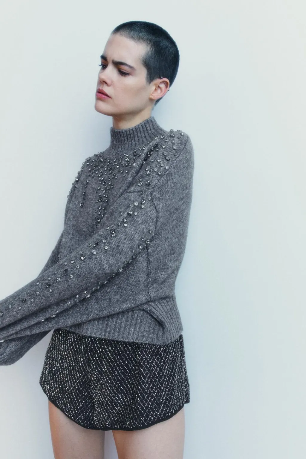 Discount JERSEY PUNTO ABALORIOS JOYA Mujer Cárdigan / Jerséis|Punto