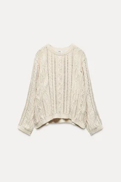 Online JERSEY PUNTO ABALORIOS LENTEJUELAS Mujer Cárdigan / Jerséis|Punto