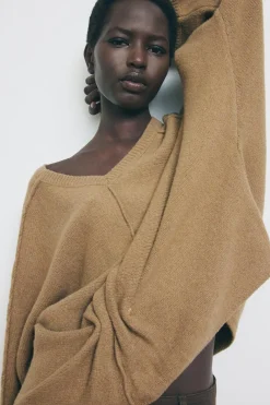 Hot JERSEY PUNTO APLIQUE DORADO Mujer Cárdigan / Jerséis|Punto