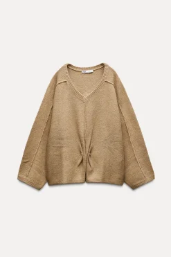 Hot JERSEY PUNTO APLIQUE DORADO Mujer Cárdigan / Jerséis|Punto