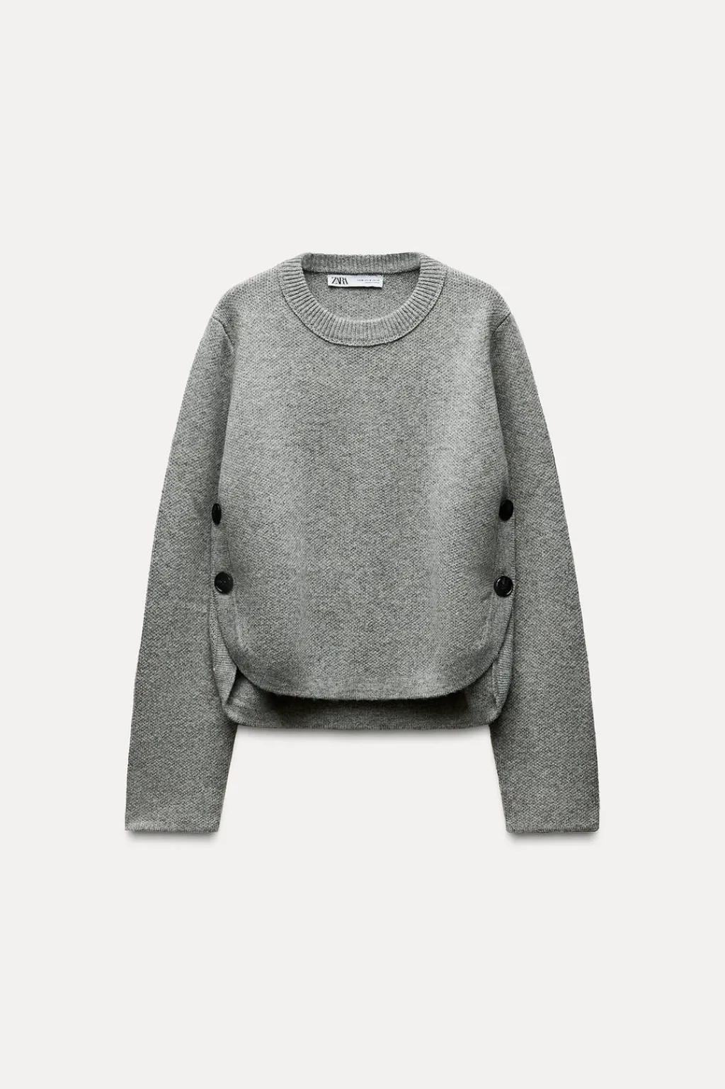 Fashion JERSEY PUNTO BOTONES LATERALES Mujer Cárdigan / Jerséis|Punto