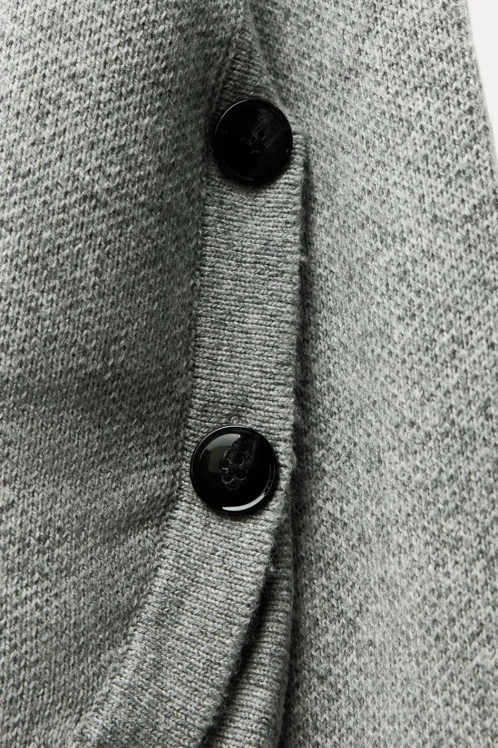 Fashion JERSEY PUNTO BOTONES LATERALES Mujer Cárdigan / Jerséis|Punto