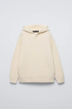 Niños ZARA 6 - 14 Años·Punto|6 - 14 Años·Total Look<JERSEY PUNTO CAPUCHA SOFT TOUCH