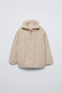 Niños ZARA 1½ - 6 Años·Punto|1½ - 6 Años·Punto<JERSEY PUNTO CREMALLERA