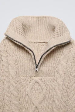 Niños ZARA 1½ - 6 Años·Punto|1½ - 6 Años·Punto<JERSEY PUNTO CREMALLERA