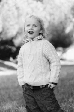 Niños ZARA 1½ - 6 Años·Punto|1½ - 6 Años·Punto<JERSEY PUNTO CREMALLERA