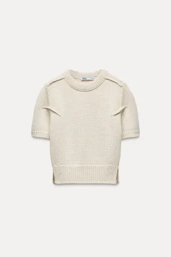 Sale JERSEY PUNTO CROPPED Mujer Cárdigan / Jerséis|Punto