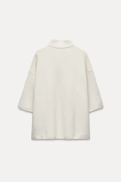 Clearance JERSEY PUNTO CUELLO PERKINS Mujer Cárdigan / Jerséis|Punto