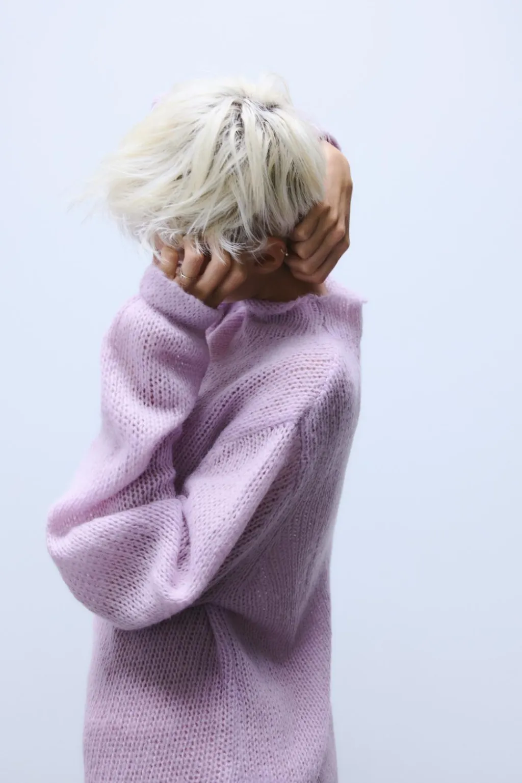 Hot JERSEY PUNTO CUELLO SUBIDO Mujer Cárdigan / Jerséis|Punto