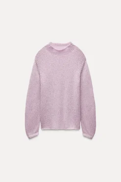 Hot JERSEY PUNTO CUELLO SUBIDO Mujer Cárdigan / Jerséis|Punto