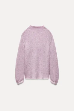 Hot JERSEY PUNTO CUELLO SUBIDO Mujer Cárdigan / Jerséis|Punto