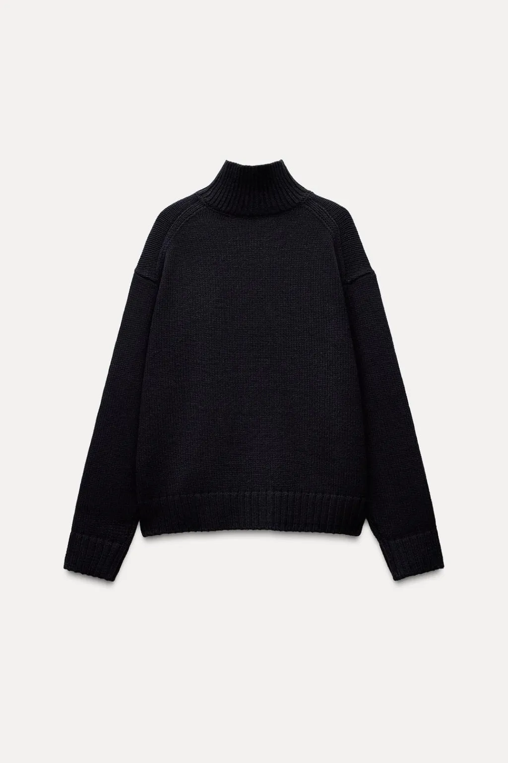 Outlet JERSEY PUNTO CUELLO SUBIDO Mujer Cárdigan / Jerséis|Punto