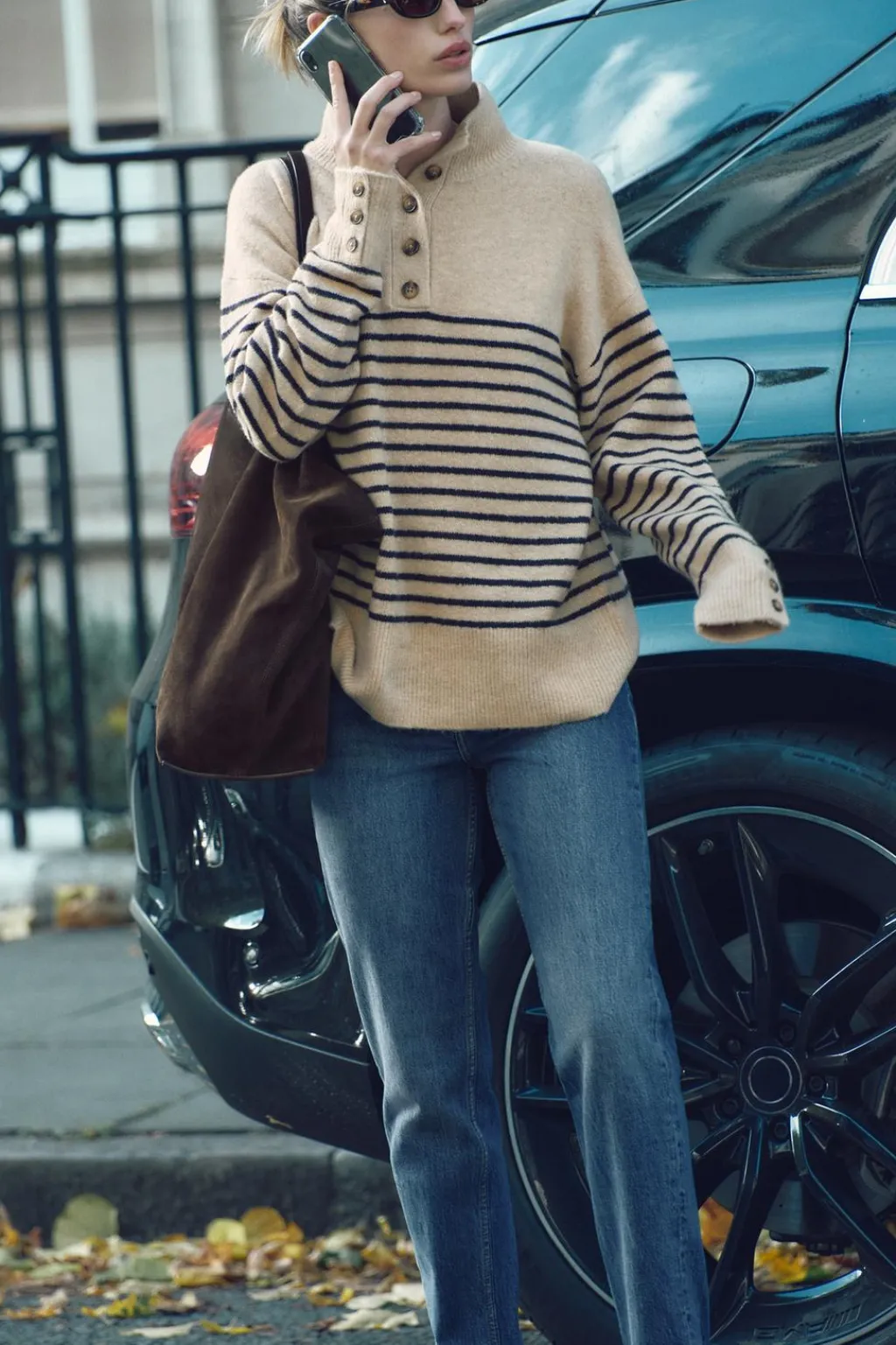 Hot JERSEY PUNTO CUELLO SUBIDO Mujer Cárdigan / Jerséis|Punto