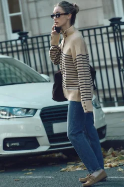 Hot JERSEY PUNTO CUELLO SUBIDO Mujer Cárdigan / Jerséis|Punto