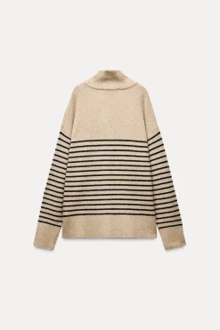 Hot JERSEY PUNTO CUELLO SUBIDO Mujer Cárdigan / Jerséis|Punto