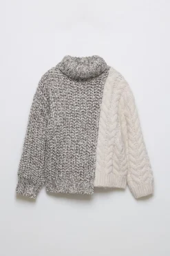 Niños ZARA 6 - 14 Años·Punto|6 - 14 Años·Total Look<JERSEY PUNTO CUELLO VUELTO