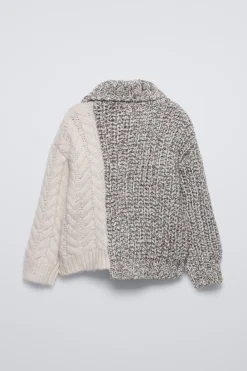 Niños ZARA 6 - 14 Años·Punto|6 - 14 Años·Total Look<JERSEY PUNTO CUELLO VUELTO