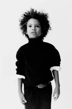 Niños ZARA 1½ - 6 Años·Punto|1½ - 6 Años·Punto<JERSEY PUNTO CUELLO VUELTO