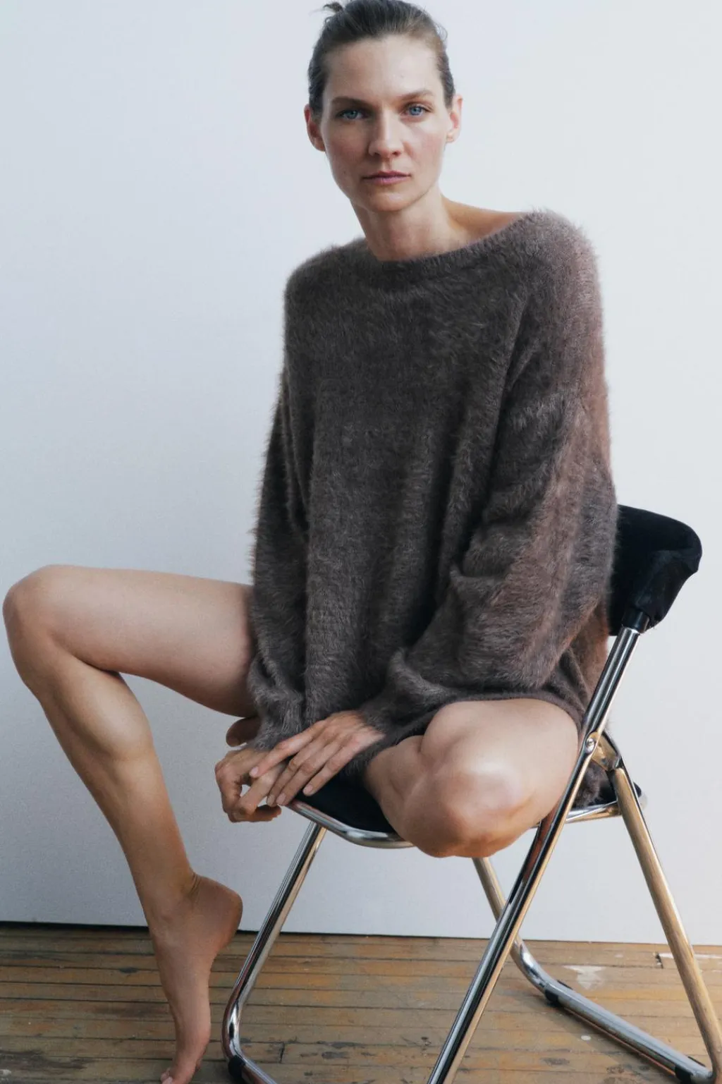 Hot JERSEY PUNTO EFECTO PELO Mujer Cárdigan / Jerséis|Punto