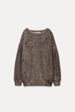 Hot JERSEY PUNTO EFECTO PELO Mujer Cárdigan / Jerséis|Punto