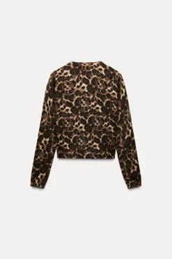 Discount JERSEY PUNTO ESTAMPADO ANIMAL Mujer Cárdigan / Jerséis|Punto