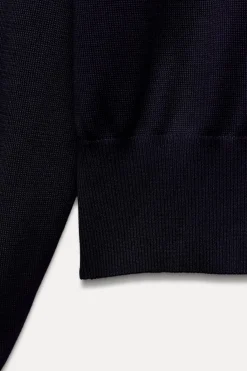 Discount JERSEY PUNTO FINO LAZO CONTRASTE Mujer Cárdigan / Jerséis|Punto