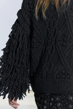 Discount JERSEY PUNTO FLECOS Mujer Cárdigan / Jerséis|Punto